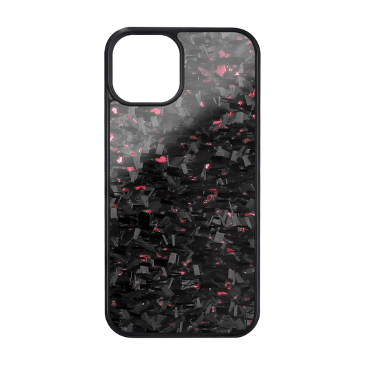 Red Forged Carbon iPhone case 12-16