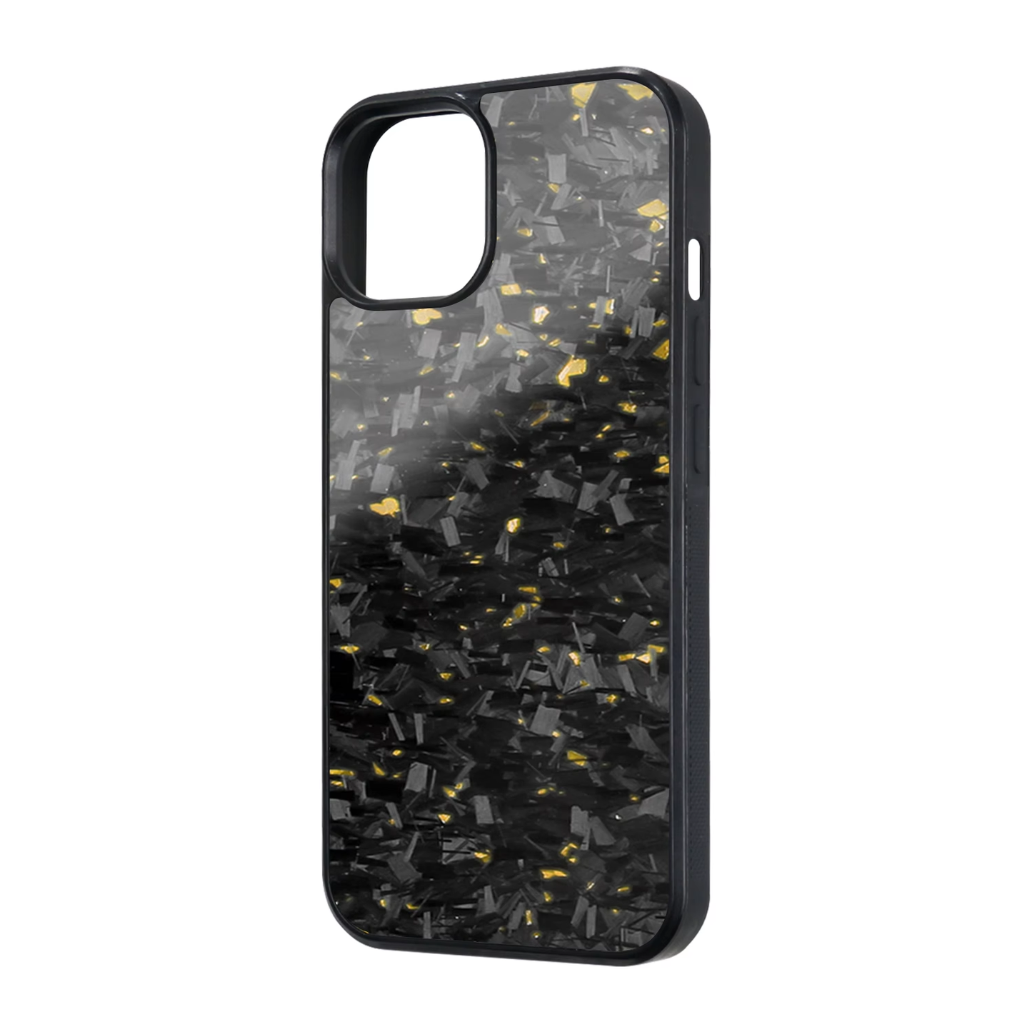 Yellow Forged Carbon iPhone case 12-16